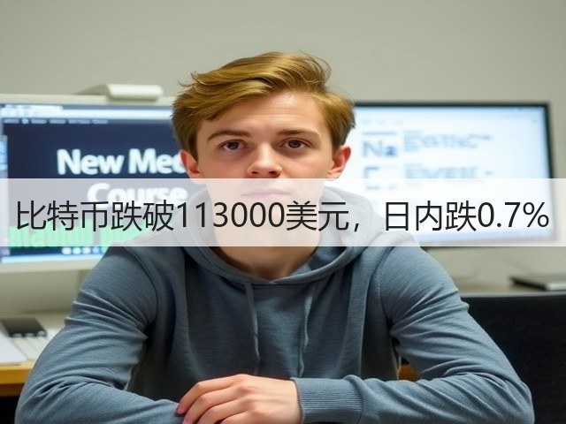 比特币跌破113000美元，日内跌0.7%(图3)