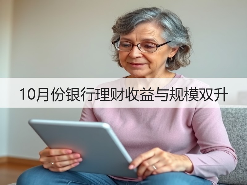 10月份银行理财收益与规模双升