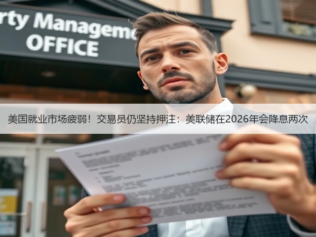 美国就业市场疲弱!交易员仍坚持押注:美联储在2026年会降息两次(图1) 美国就业市场疲弱!交易员仍坚持押注:美联储在2026年会降息两次(图1)