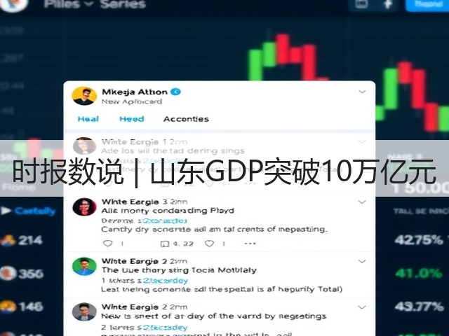 时报数说 | 山东GDP突破10万亿元(图2)