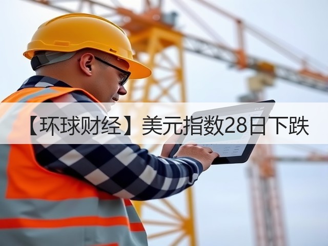 【环球财经】美元指数28日下跌(图1) 【环球财经】美元指数28日下跌(图1)