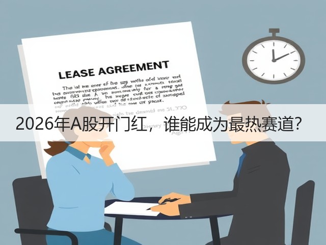 2026年A股开门红,谁能成为最热赛道?(图1) 2026年A股开门红,谁能成为最热赛道?(图1)