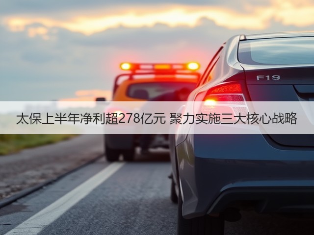 太保上半年净利超278亿元 聚力实施三大核心战略(图1)