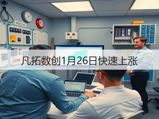 凡拓数创1月26日快速上涨(图2) 凡拓数创1月26日快速上涨(图2)
