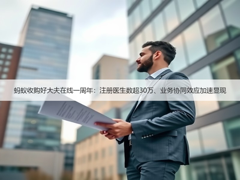蚂蚁收购好大夫在线一周年：注册医生数超30万、业务协同效应加速显现