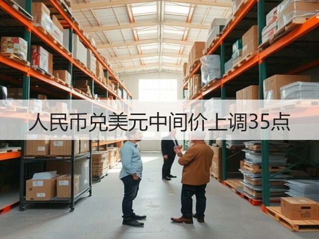 人民币兑美元中间价上调35点(图2)