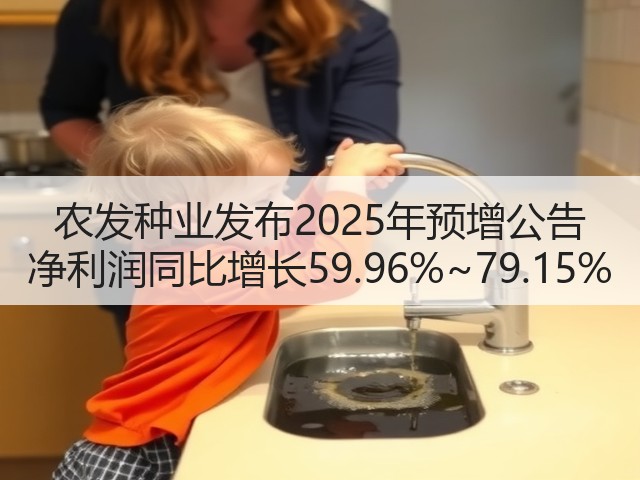 农发种业发布2025年预增公告 净利润同比增长59.96%~79.15%(图1) 农发种业发布2025年预增公告 净利润同比增长59.96%~79.15%(图1)