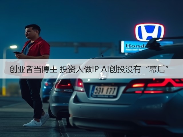创业者当博主 投资人做IP AI创投没有“幕后”(图1) 创业者当博主 投资人做IP AI创投没有“幕后”(图1)