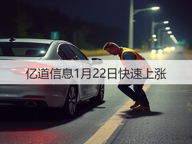 亿道信息1月22日快速上涨(图3) 亿道信息1月22日快速上涨(图3)
