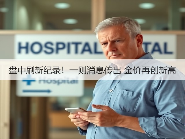 盘中刷新纪录!一则消息传出 金价再创新高(图2) 盘中刷新纪录!一则消息传出 金价再创新高(图2)