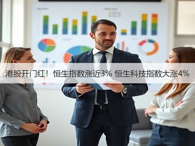 港股开门红！恒生指数涨近3% 恒生科技指数大涨4%(图1)