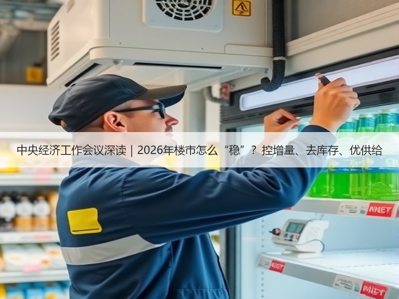 中央经济工作会议深读｜2026年楼市怎么“稳”？控增量、去库存、优供给