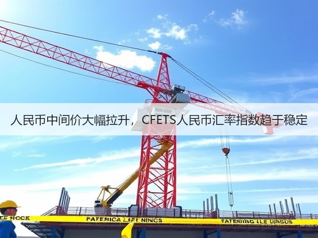 人民币中间价大幅拉升，CFETS人民币汇率指数趋于稳定(图2)