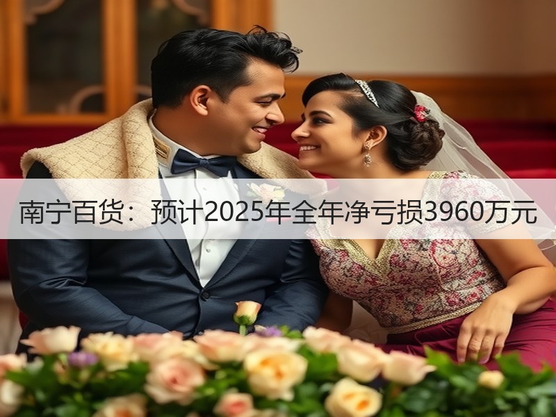 南宁百货：预计2025年全年净亏损3960万元
