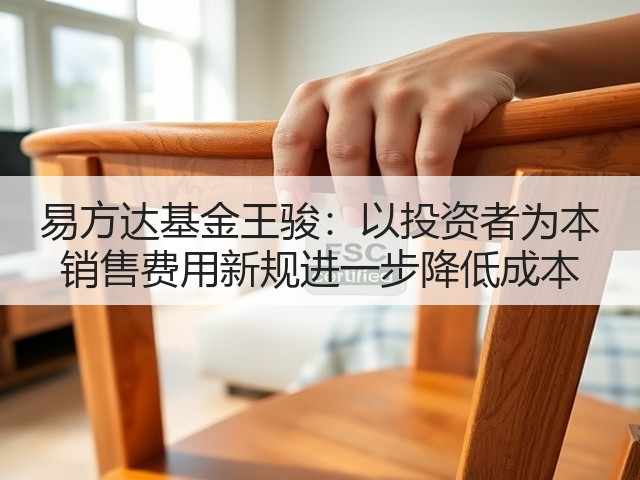 易方达基金王骏：以投资者为本 销售费用新规进一步降低成本(图1)