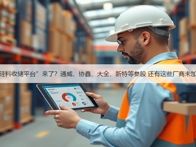 “硅料收储平台”来了?通威、协鑫、大全、新特等参股 还有这些厂商未加入(图1) “硅料收储平台”来了?通威、协鑫、大全、新特等参股 还有这些厂商未加入(图1)