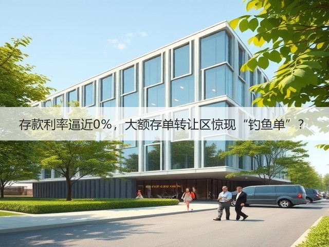 存款利率逼近0%,大额存单转让区惊现“钓鱼单”?(图1) 存款利率逼近0%,大额存单转让区惊现“钓鱼单”?(图1)