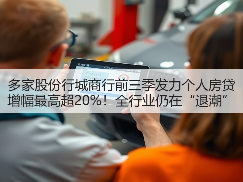 多家股份行城商行前三季发力个人房贷 增幅最高超20%！全行业仍在“退潮”