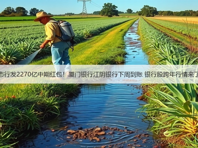 上市行发2270亿中期红包!厦门银行江阴银行下周到账 银行股跨年行情来了?(图1) 上市行发2270亿中期红包!厦门银行江阴银行下周到账 银行股跨年行情来了?(图1)