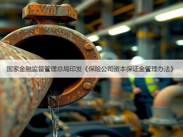 国家金融监督管理总局印发《保险公司资本保证金管理办法》(图2) 国家金融监督管理总局印发《保险公司资本保证金管理办法》(图2)