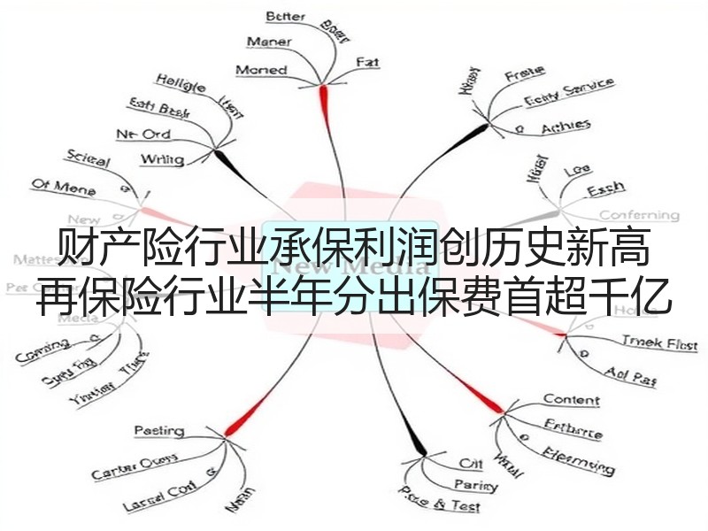 财产险行业承保利润创历史新高 再保险行业半年分出保费首超千亿