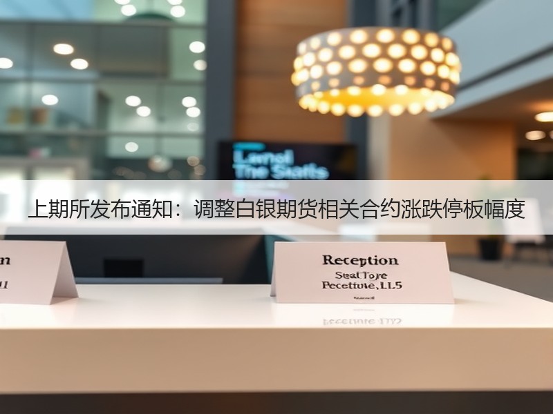 上期所发布通知：调整白银期货相关合约涨跌停板幅度