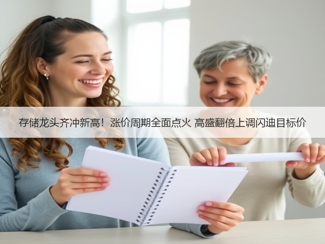 存储龙头齐冲新高！涨价周期全面点火 高盛翻倍上调闪迪目标价(图2)