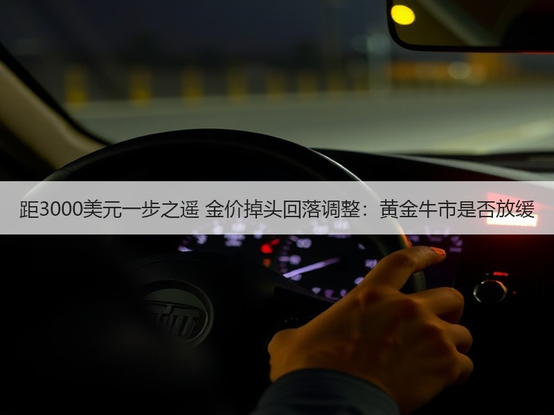 距3000美元一步之遥 金价掉头回落调整：黄金牛市是否放缓
