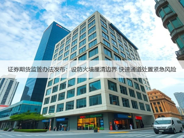 证券期货监管办法发布：设防火墙厘清边界 快速通道处置紧急风险(图1)