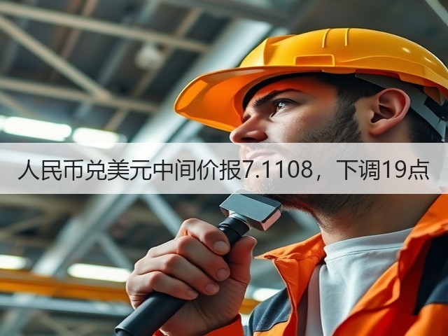 人民币兑美元中间价报7.1108，下调19点(图3)