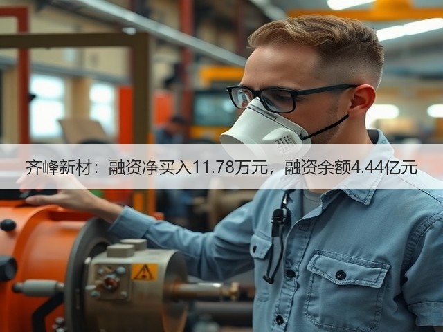 齐峰新材:融资净买入11.78万元,融资余额4.44亿元(图1) 齐峰新材:融资净买入11.78万元,融资余额4.44亿元(图1)