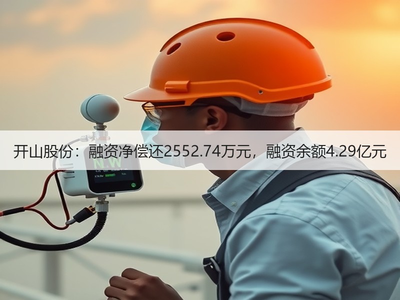 开山股份：融资净偿还2552.74万元，融资余额4.29亿元
