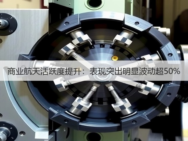 商业航天活跃度提升：表现突出明显波动超50%(图3)