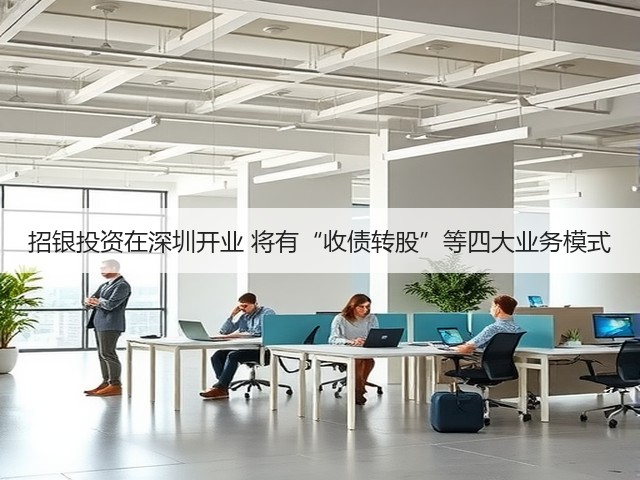 招银投资在深圳开业 将有“收债转股”等四大业务模式(图2) 招银投资在深圳开业 将有“收债转股”等四大业务模式(图2)