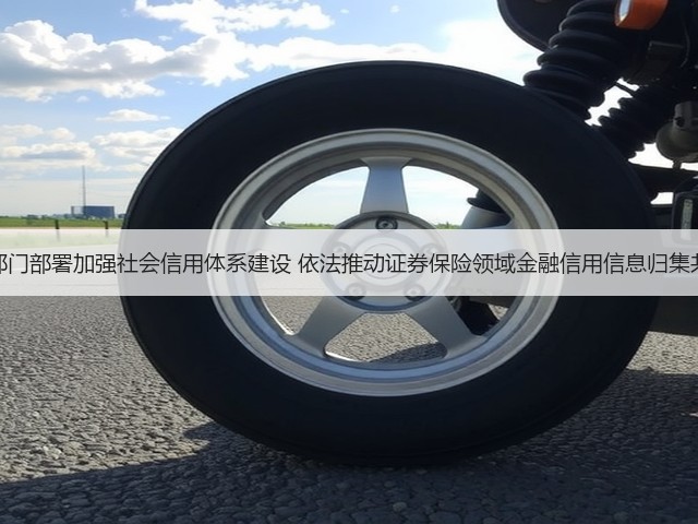 四部门部署加强社会信用体系建设 依法推动证券保险领域金融信用信息归集共享(图3) 四部门部署加强社会信用体系建设 依法推动证券保险领域金融信用信息归集共享(图3)