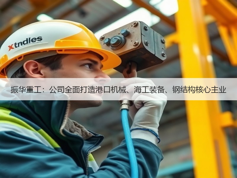 振华重工：公司全面打造港口机械、海工装备、钢结构核心主业