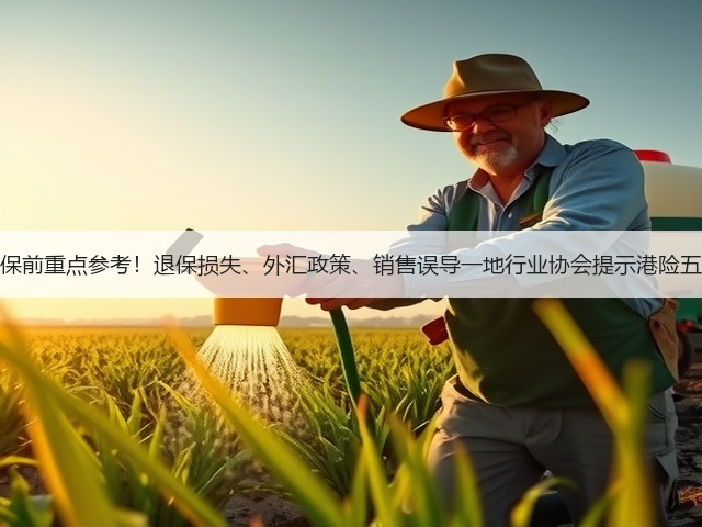 赴港投保前重点参考!退保损失、外汇政策、销售误导一地行业协会提示港险五大风险(图3) 赴港投保前重点参考!退保损失、外汇政策、销售误导一地行业协会提示港险五大风险(图3)