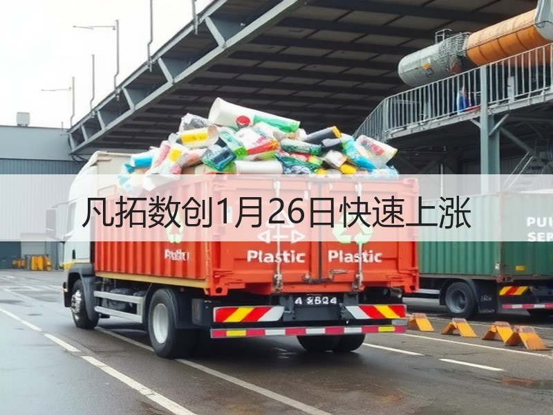 凡拓数创1月26日快速上涨