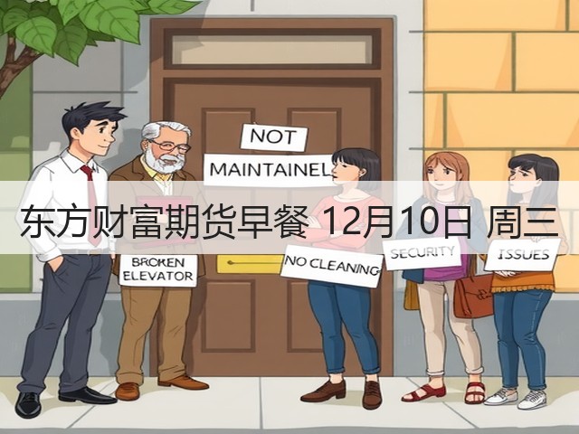 东方财富期货早餐 12月10日 周三(图1) 东方财富期货早餐 12月10日 周三(图1)