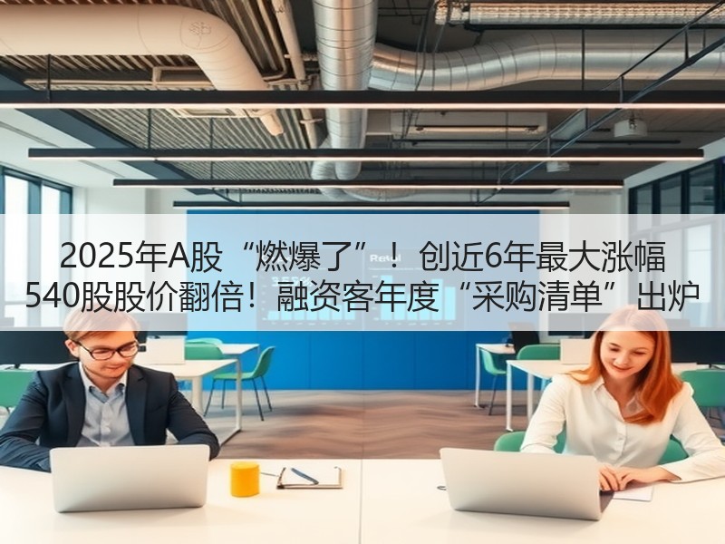 2025年A股“燃爆了”！创近6年最大涨幅 540股股价翻倍！融资客年度“采购清单”出炉