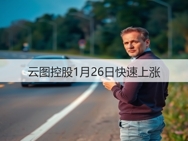云图控股1月26日快速上涨