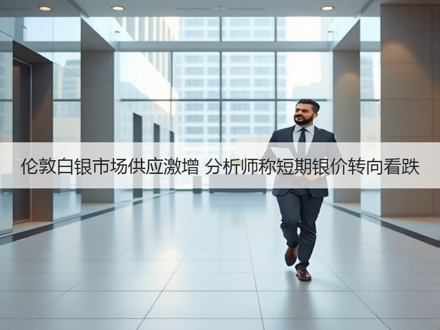 伦敦白银市场供应激增 分析师称短期银价转向看跌(图1) 伦敦白银市场供应激增 分析师称短期银价转向看跌(图1)