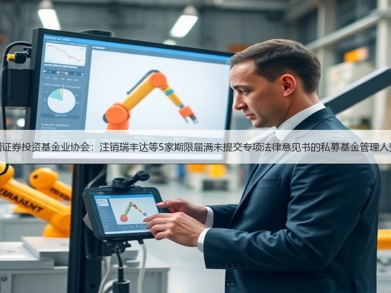 中国证券投资基金业协会：注销瑞丰达等5家期限届满未提交专项法律意见书的私募基金管理人登记