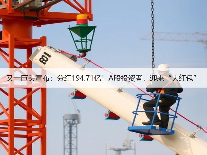 又一巨头宣布：分红194.71亿！A股投资者，迎来“大红包”