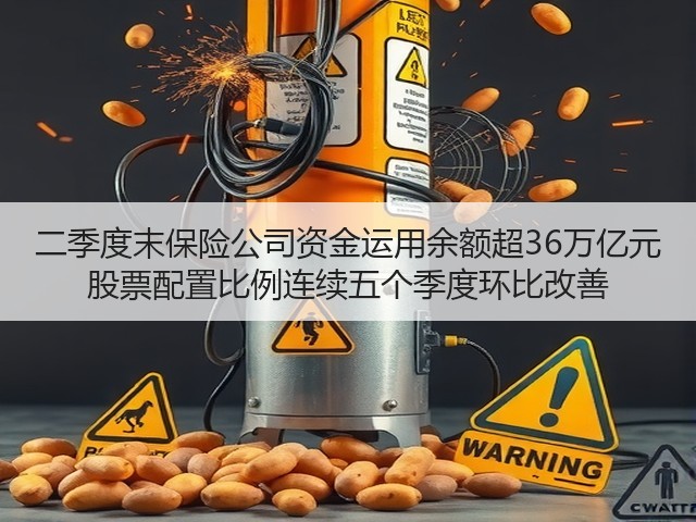 二季度末保险公司资金运用余额超36万亿元 股票配置比例连续五个季度环比改善(图2)
