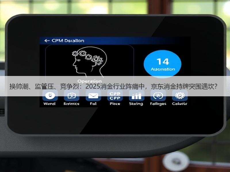 换帅潮、监管压、竞争烈：2025消金行业阵痛中，京东消金持牌突围遇坎？