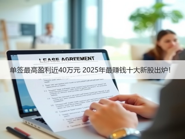 单签最高盈利近40万元 2025年最赚钱十大新股出炉!(图2) 单签最高盈利近40万元 2025年最赚钱十大新股出炉!(图2)