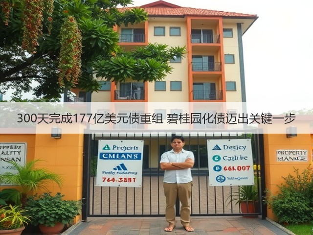 300天完成177亿美元债重组 碧桂园化债迈出关键一步(图3) 300天完成177亿美元债重组 碧桂园化债迈出关键一步(图3)