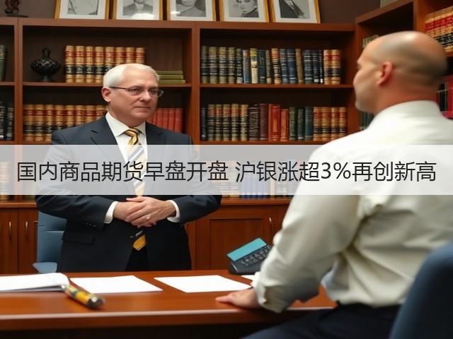 国内商品期货早盘开盘 沪银涨超3%再创新高(图3) 国内商品期货早盘开盘 沪银涨超3%再创新高(图3)