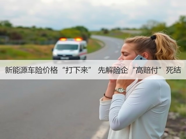 新能源车险价格“打下来” 先解险企“高赔付”死结(图3) 新能源车险价格“打下来” 先解险企“高赔付”死结(图3)